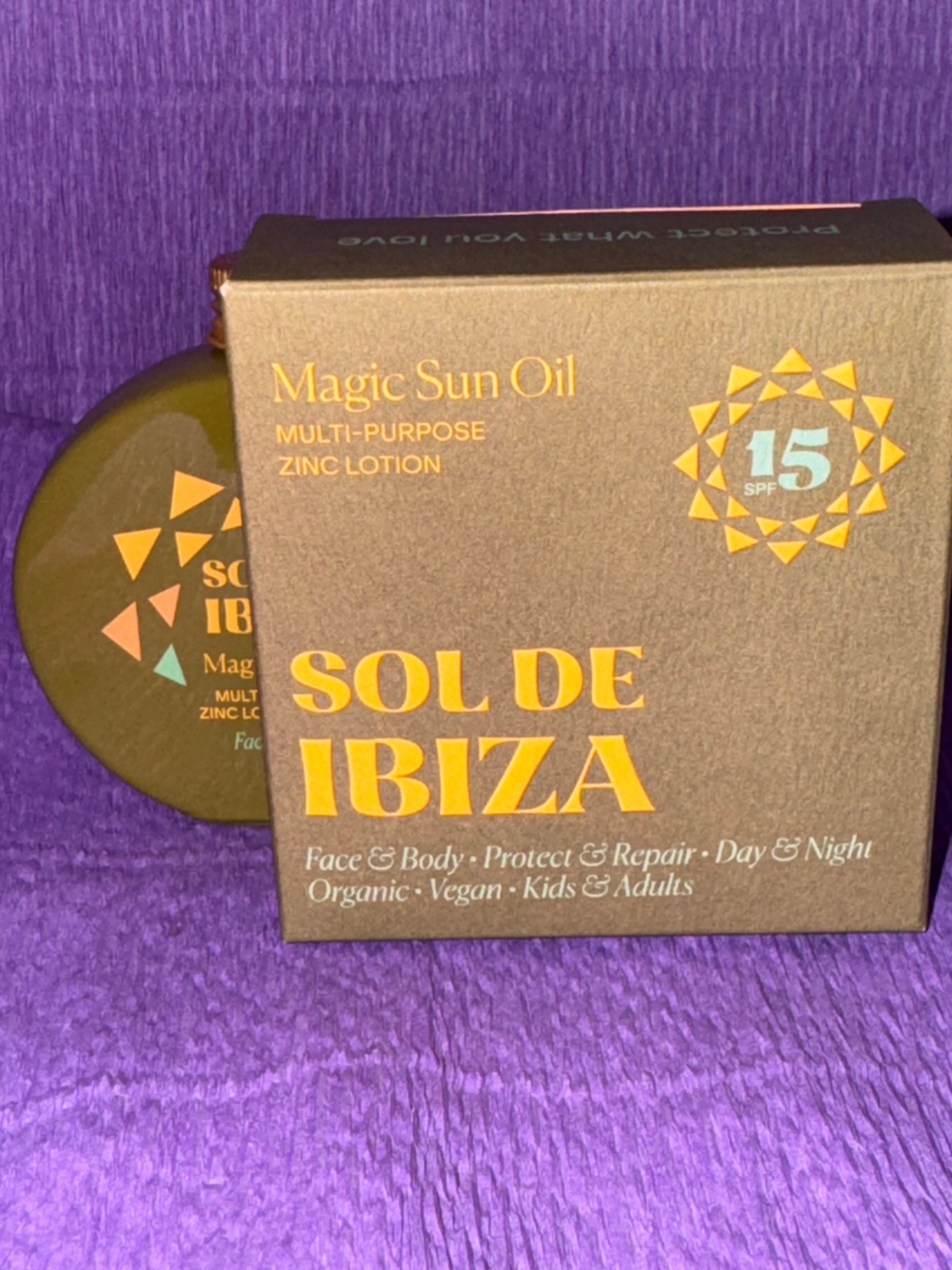 SPF15 Face and Body Sunoil (Natural)